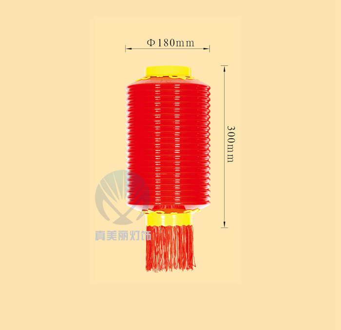 直徑180mm冬瓜波紋燈籠